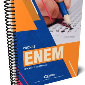 Provas ENEM - 2012 a 2024 (13 Provas - Caderno de Provas + Gabarito Comentado)
